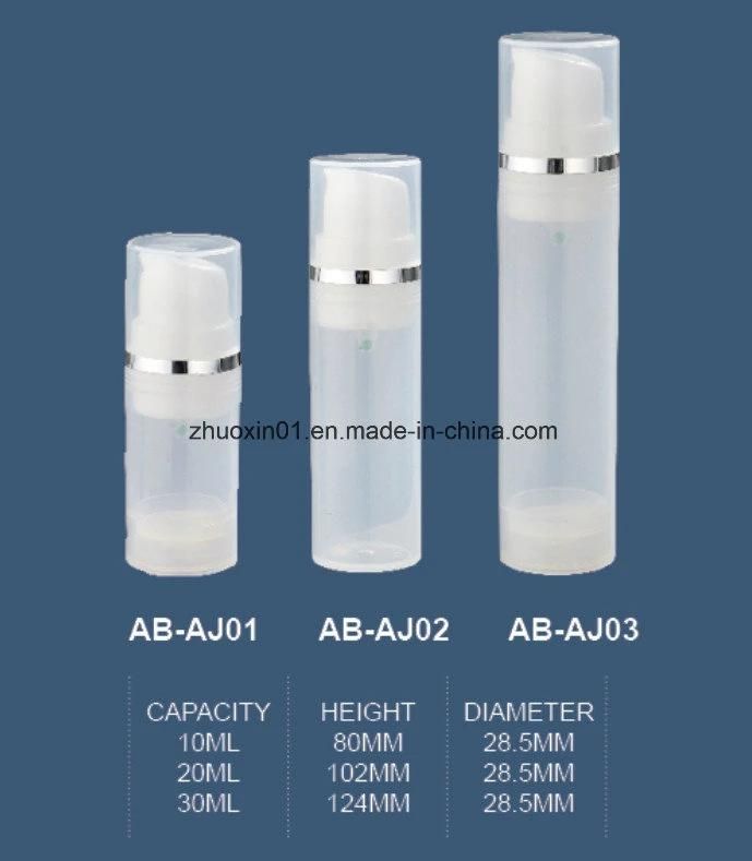 PP Plastic Type and Personal Care Industrial Use Airless Pump Bottle