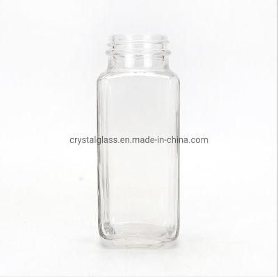 250ml 350ml 500ml Square Beverage Bottle Aluminium Lid Cold Drink Tea Juice Bottle