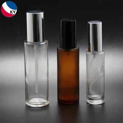 80ml Glass Foundation Cream Bottle with Plastic Lotion Pump