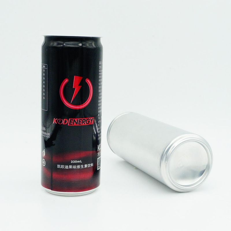 Aluminum 11.3oz Energy Drinks Cans with 202 Ends