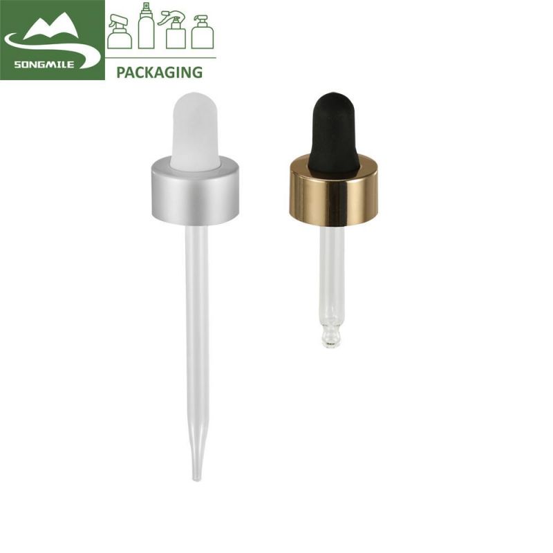 18mm Dropper Assembly with Rubber Bulb and Glass Pipette