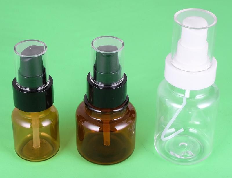 Best Price Pet Transparent Customized Cosmetic Packaging Lotion Pump Color Bottle 40ml 80ml 130ml