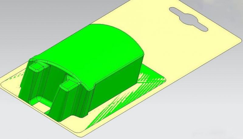 China Custom Folding Packaging Box for Sponge