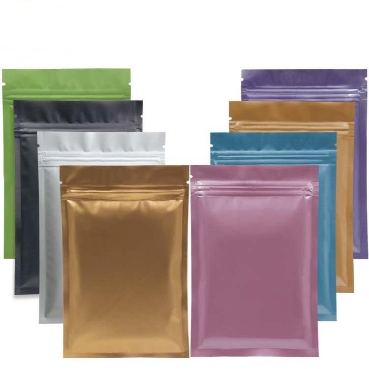 Three Side Sealing Food Packaging Heat Seal Foil Bags