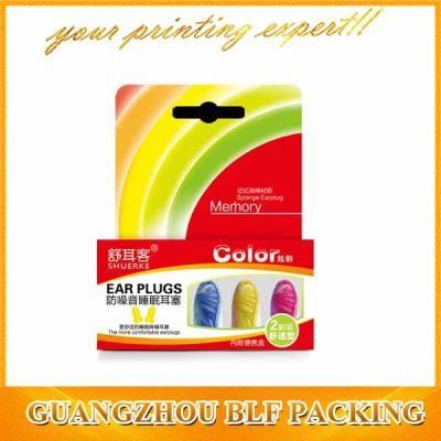 Ear Plugs in Custom Color Shipping Boxes (BLF-PBO354)