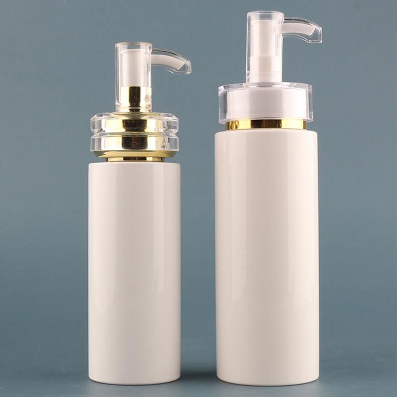 Acrylic Lotion Pump with Bottle for Cosmetic Packaging