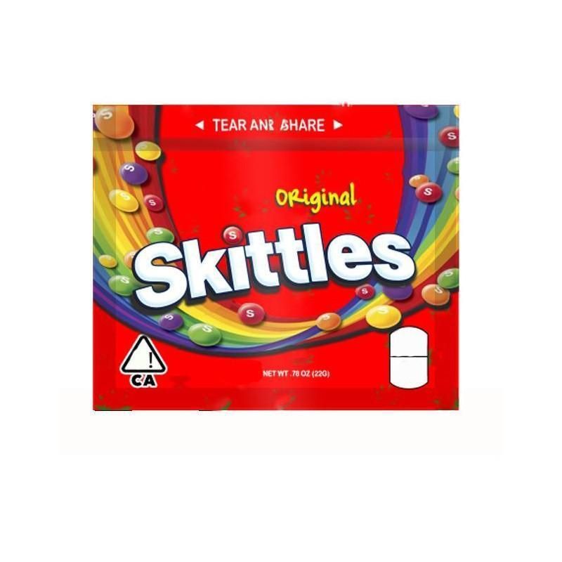 Newest Style Mylar Bag Skittles Packing