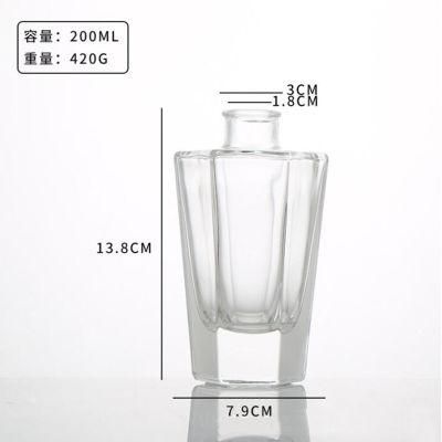 Customized OEM Reed Diffuser Clear Glass Bottle for Aroma