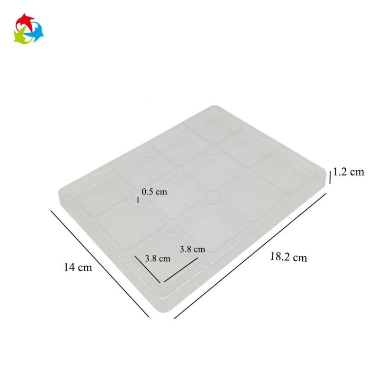 Custom Size Food Grade Display Chocolate Blister Packaging Box Insert Tray