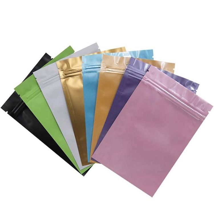 Custom Printed Three Side Sealed Aluminum Foil Food Sachet Pouch Hermetic Bags