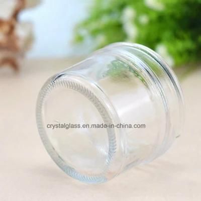 100ml High-End Clear Glass Jam Jar with Metal Lid / Cheess Jar /Mason Jar