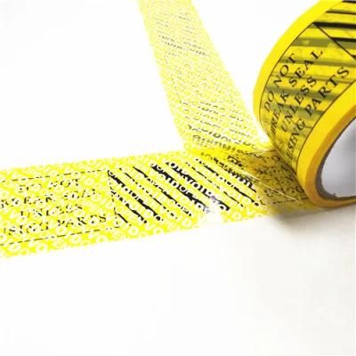 Printed Security Sealing Tape with Custom Logo