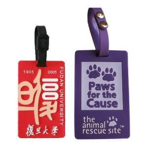 Full Color Silk Printing Pattern Customized Luggage Tag