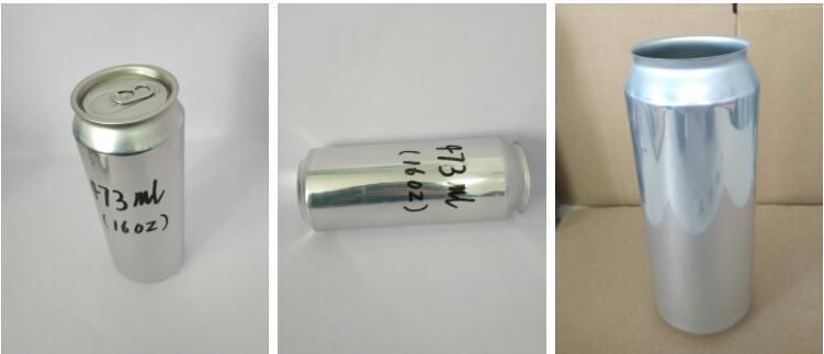 Metal Type Empty Aluminum Can 473ml for Beer Packing