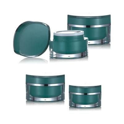 100ml 15ml 30ml 60ml Acrylic Lotion Cream Jar Luxury Fancy Jar for Body Lotion Skin Care