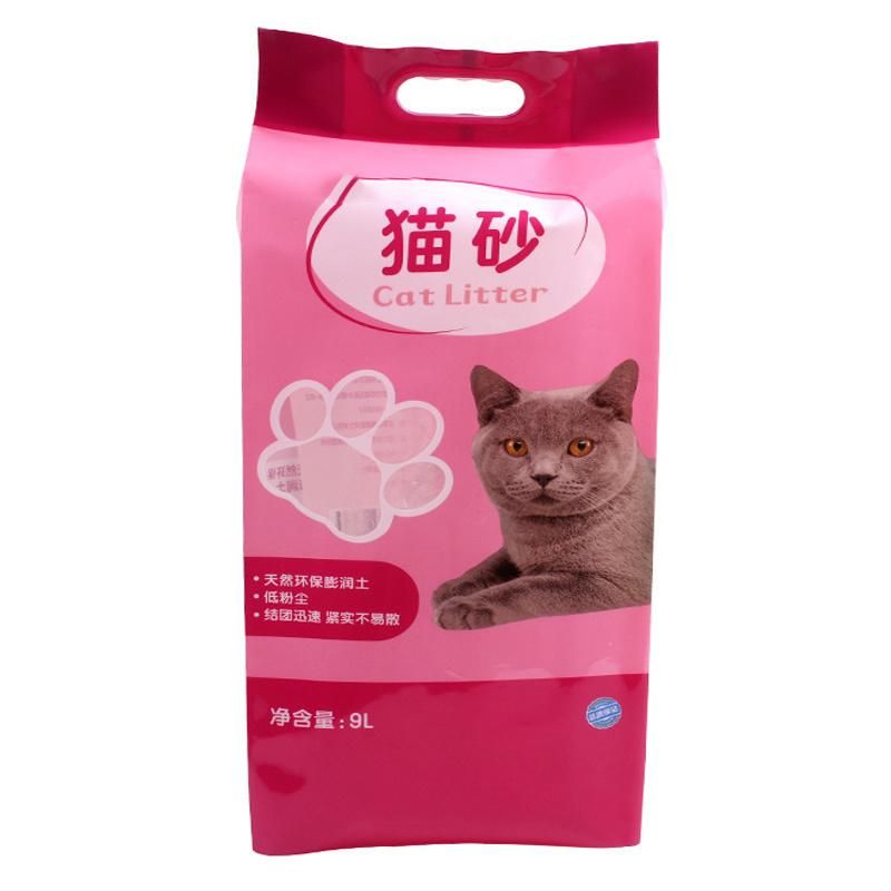 Biodegradable Plastic Packaging Bag for Cat Litter with Custom Printing Design