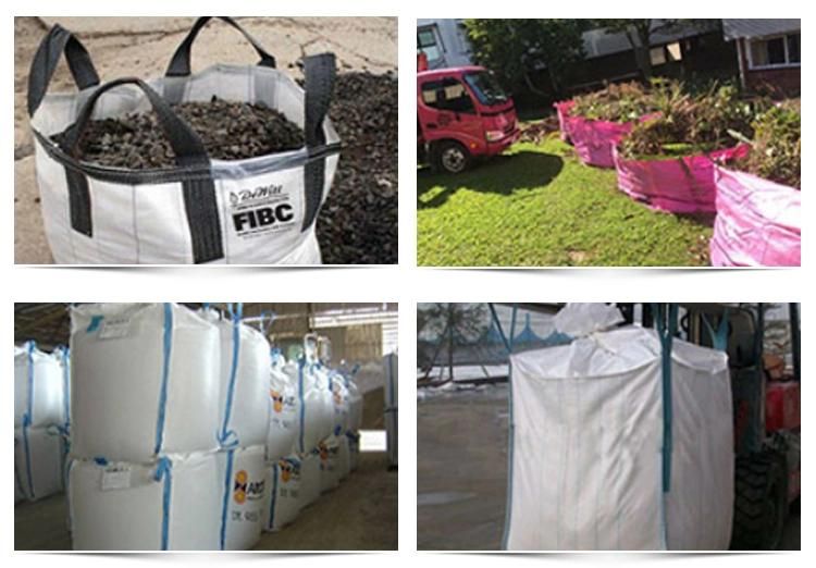 FIBC Bag 500kg 1000kg Top Full Open Bag Q Bag PP Bag Jumbo Bag Huge Bags for Building Materials