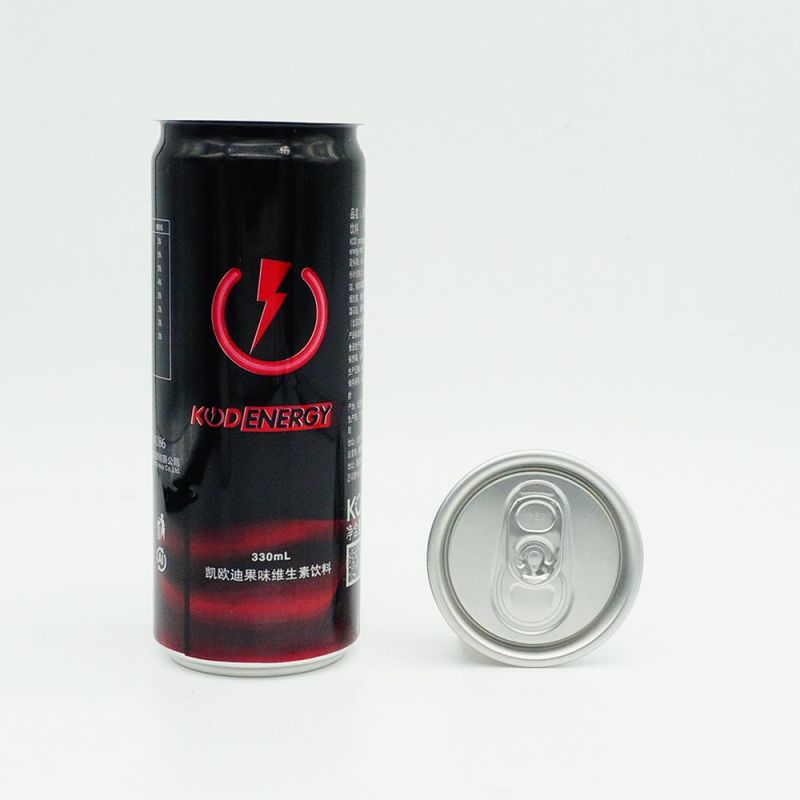 Aluminum 11.3oz Energy Drinks Cans with 202 Ends