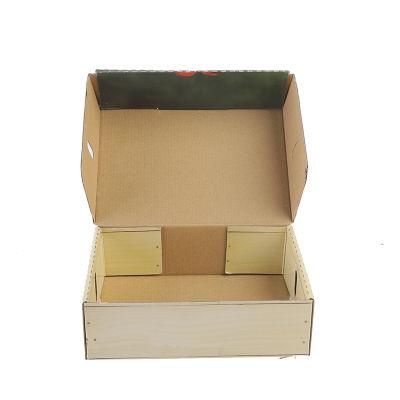 Folding Rigid Cardboard Box for Fruit and Vegetable