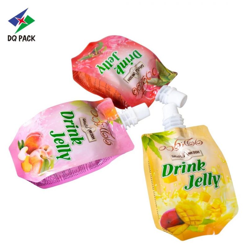 Colorful Printing Jelly Bag with Spout