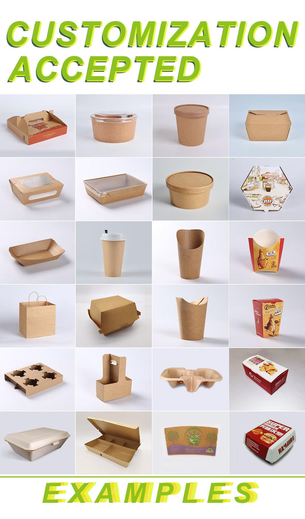 Eco-Friendly Disposable Kraft Paper Cup Sleeve for Hot and Cold Beverage 16oz