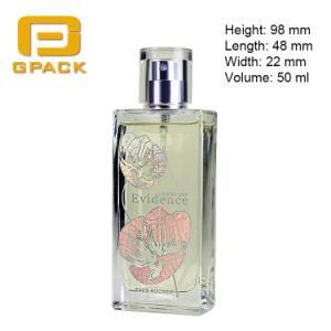 High End Perfume Bottle with Customized Pattern Decal Printing Fantastic Fancy Makeup Spray Bottle Glass Bottles Baccarat Perfume Bottles