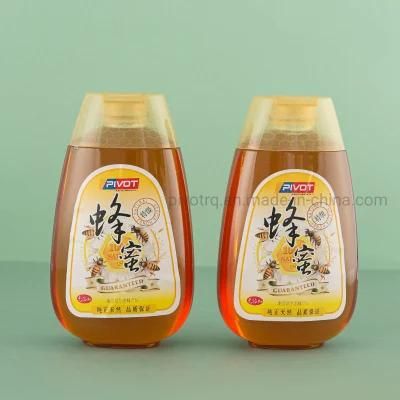 500g Honey Packaging Bottle with Silicone Valve for Honey Jam Syrup