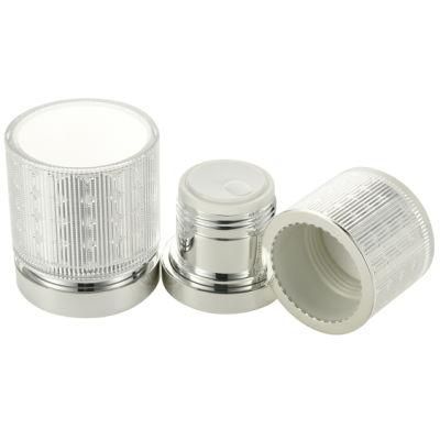 High-End Airless Bottles 50ml Round Cosmetic Bottles for Cosmetic