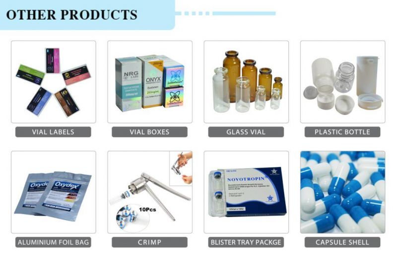 Custom HGH Boxes for 10iu Vial Somatotropin Human Growth Hormone