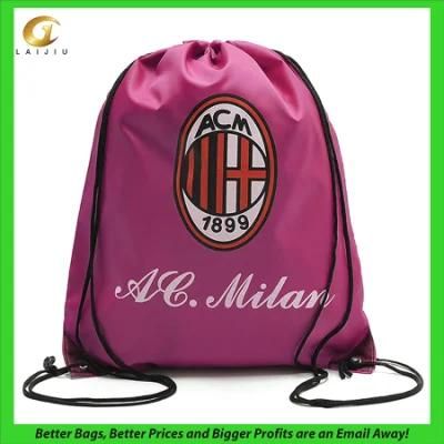 Custom Promotional Nylon Drawstring Bag