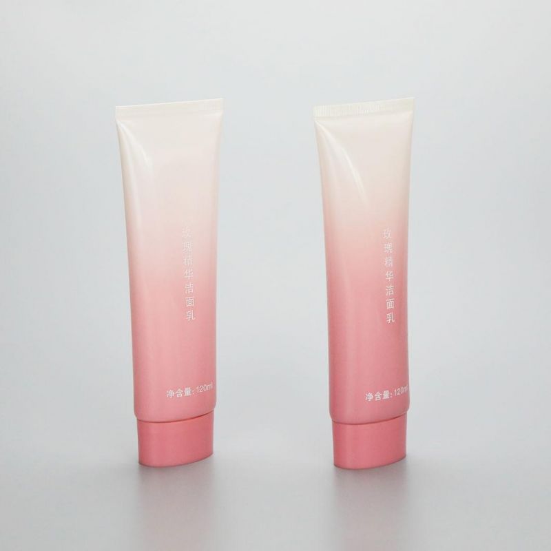 Cosmetic Packaging 30ml Flat Colorful Shiny Silver 30g Flat Abl Tube 1oz Bb Cream Tube