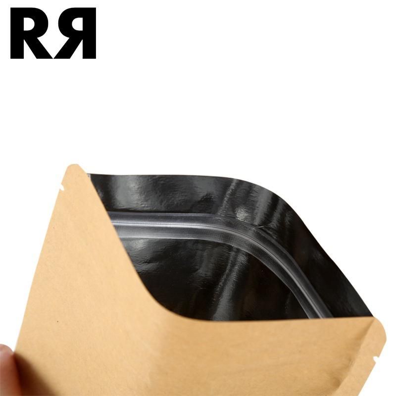 Aluminum Foil Stand up Pouch Moistureproof Tea Bag Coffee Snack Paper Zipper