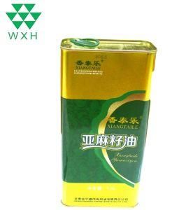 1.5L Tin Can Edible Cooking Oil Tinplate Container