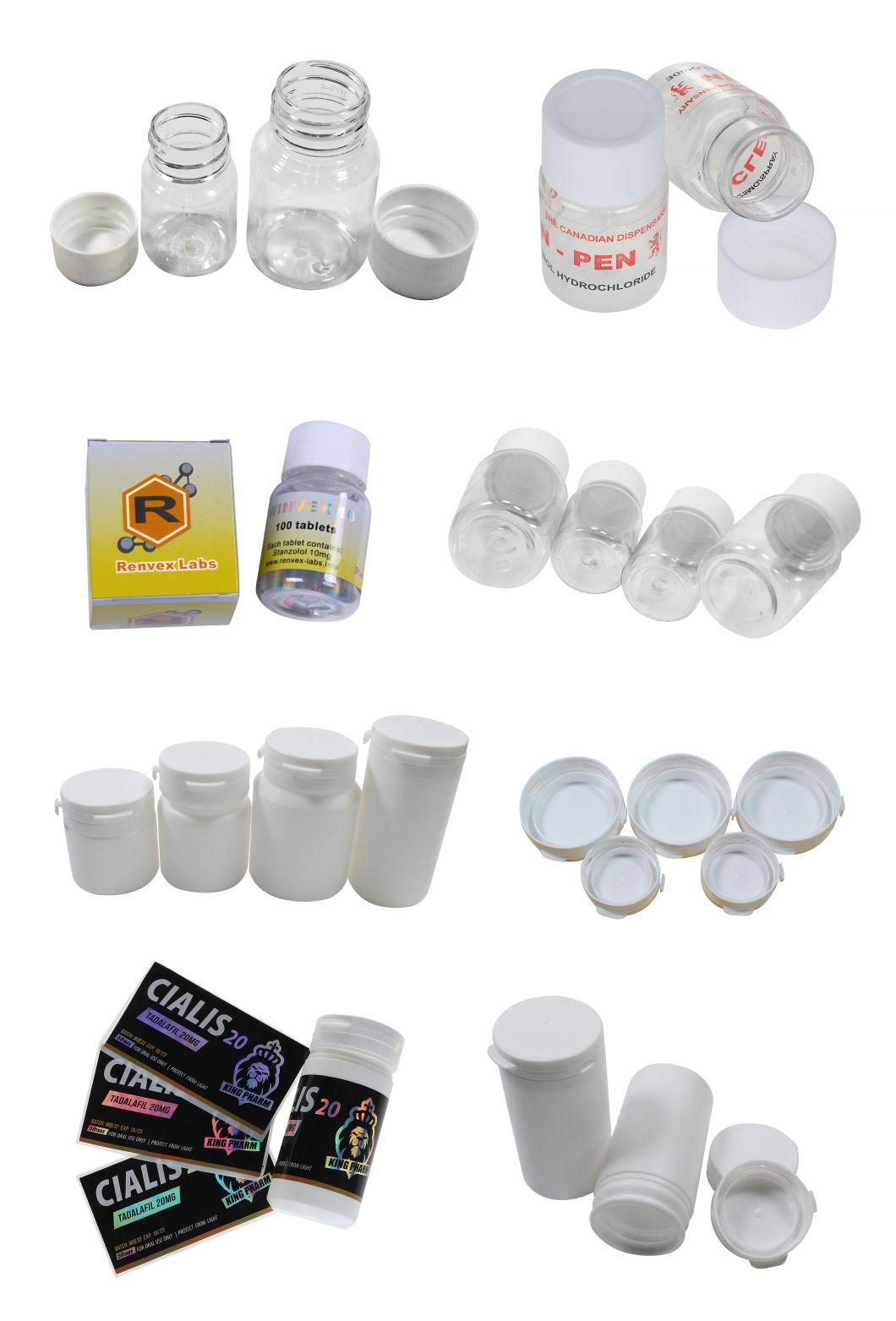 Wide Mouth 60ml-500ml Amber Plastic Pharmaceutical Pill Capsule Bottles for Tablet