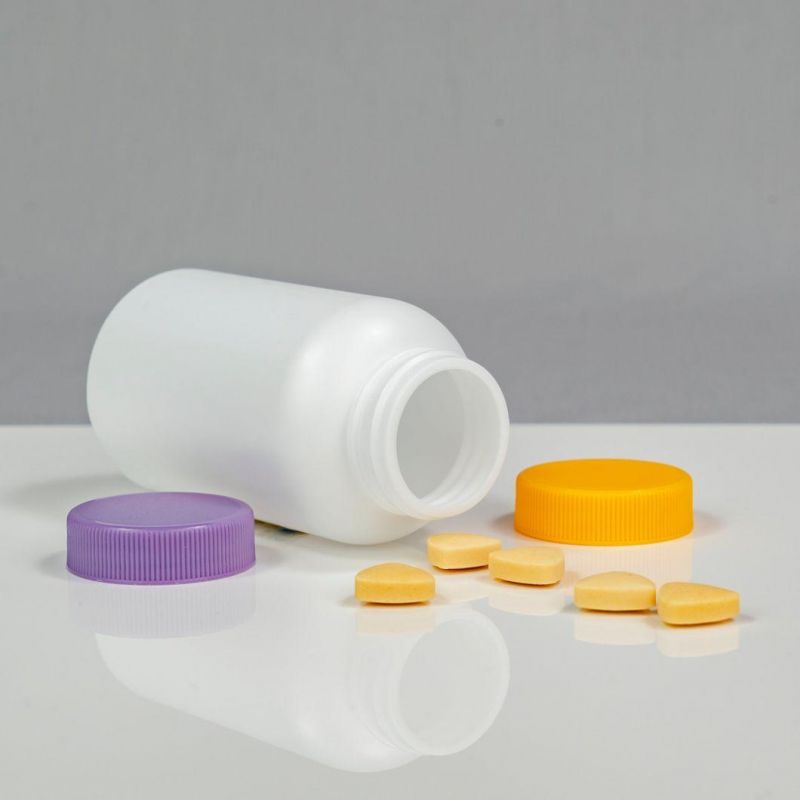 HDPE Round Packagings Probiotics Products Coq10 Capsules Bottle