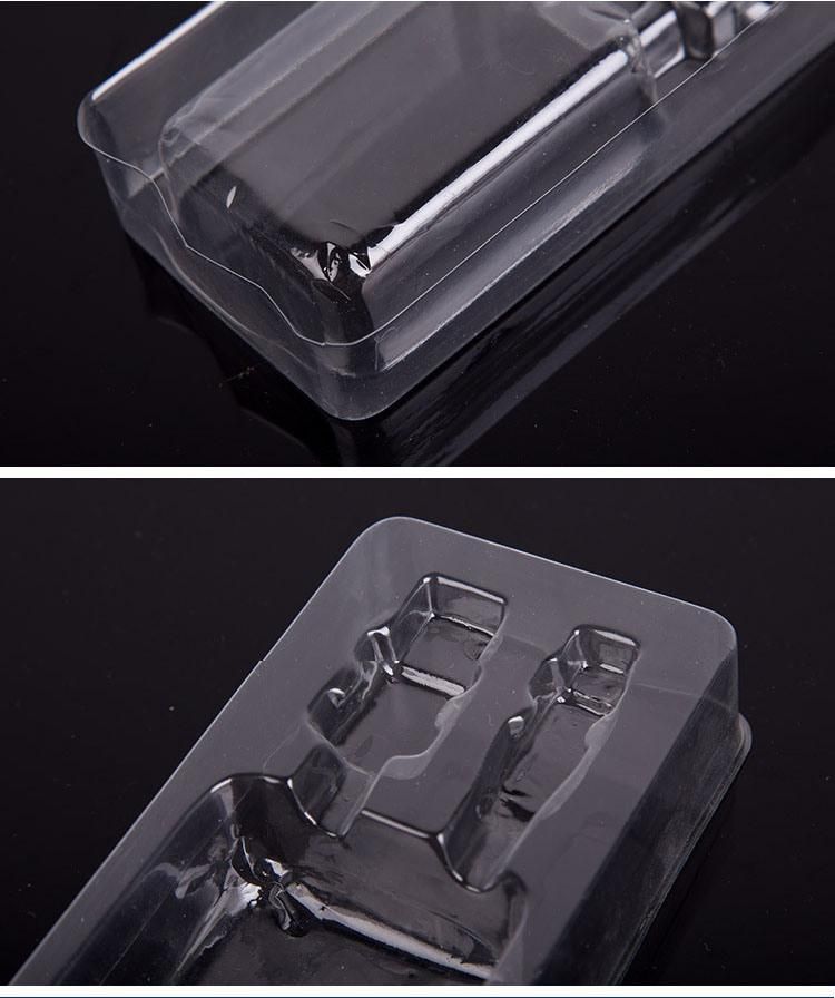 Electronic Packaging Disposable Earphone Custom Thermoforming Packing Tray(PVC Blister)