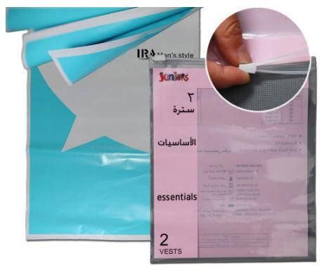 Reusable Plastic Zipper Packaging Bag