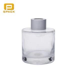 Wholesale Empty 100ml 120ml 200ml Round Glass Fragrance Bottle Glass Bottle Packaging Golden Delicious Million Dollar Fragrance Bottle