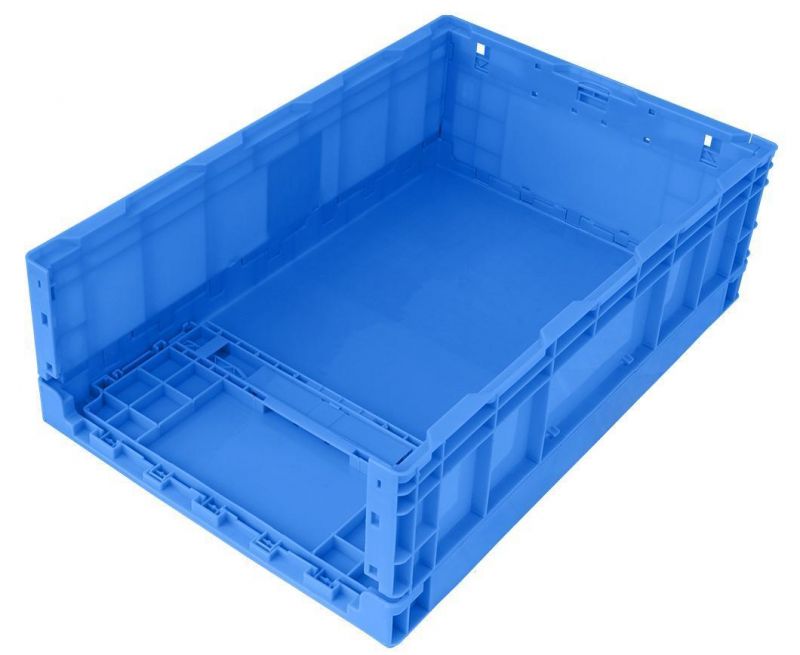 S806 S Folding Containers Adjustable Plastic Storage Box, Foldable Storage Box, Hard Plastic Collapsible Storage Box