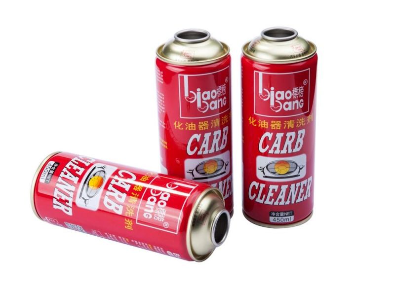 China Good Quality Aerosol Can Top and Bottom for Spray Tin Can