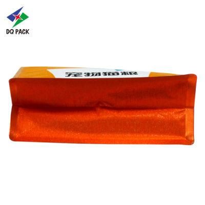 Dq Pack China Manufacture Custom Printed Mylar Bag Reusable Plastic Packaging Bags Stand up Pouch with Zipper for Snack Packaging