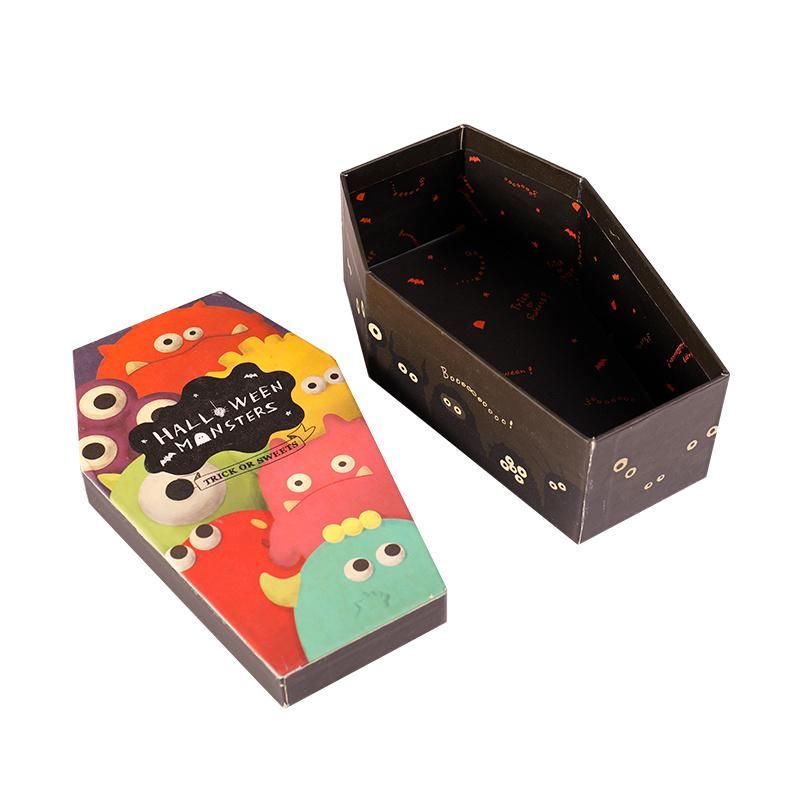 OEM Factory Custom Coffin Shape Gift Packaging Box Cardboard Paper Box