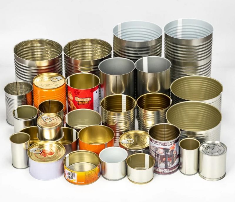 Tinplate Sardines Fish Can Empty Food Tuna Cans for Caviar, Ketchup,