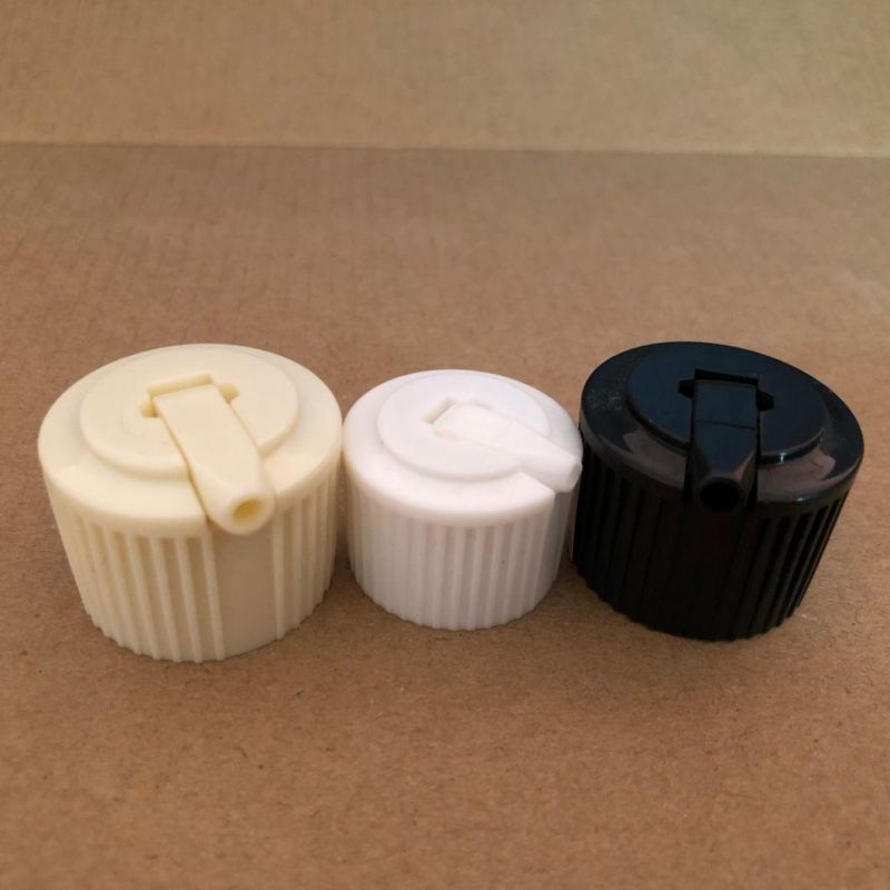 Factory Wholesale Price 28/410 24/410 Ribbed Screw Closure Bottle Lids Closers Plastic Bottle Caps