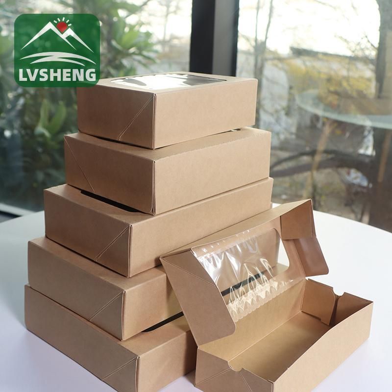Takeaway Noodle Box Biodegradable Food Packaging Paper Box