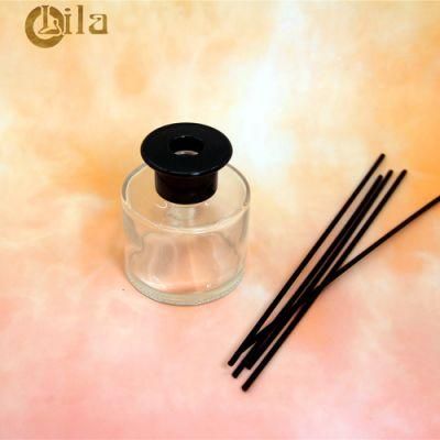 OEM Rubber Stopper 100ml Fragrance Glass Bottle Diffuser Supplier Aromatherapy Bottles with Reed