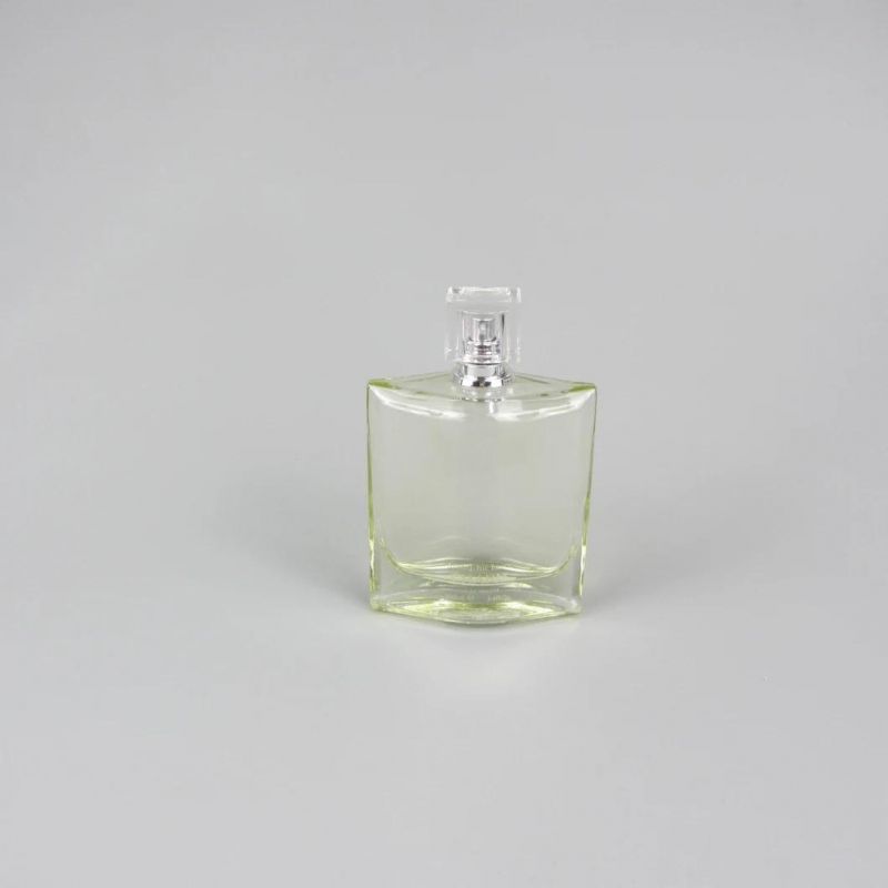 Bulk Empty Simple Art Crimp Glass Perfume Spray Bottles 100ml