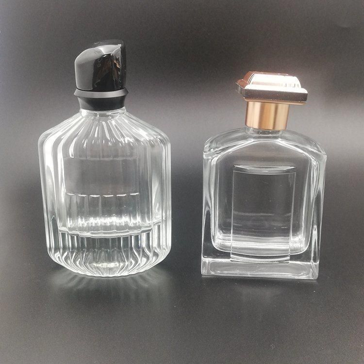 ODM Wholesale Transparent/ Custom Clear Spray Perfume Bottles Cosmetic Packaging Glass Bottle