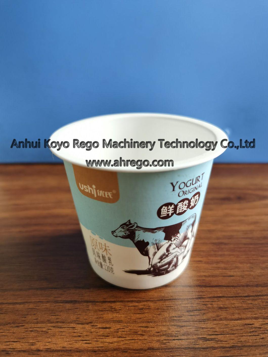 Plastic cup for water cup filling machine