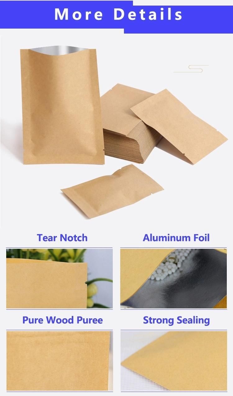 High Quality Food Packaging Aluminium Foil Paper Bags